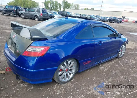 2008 Honda Civic Si z USA, uszkodzony, nr VIN 2HGFG21508H704719